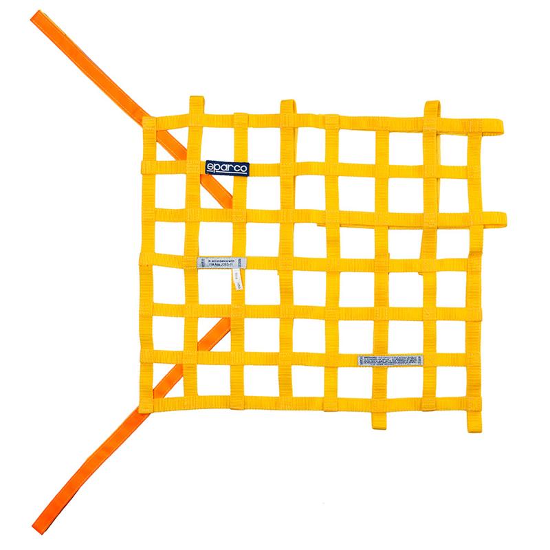 SPARCO 002192FAGI Window Net Fia Yellow