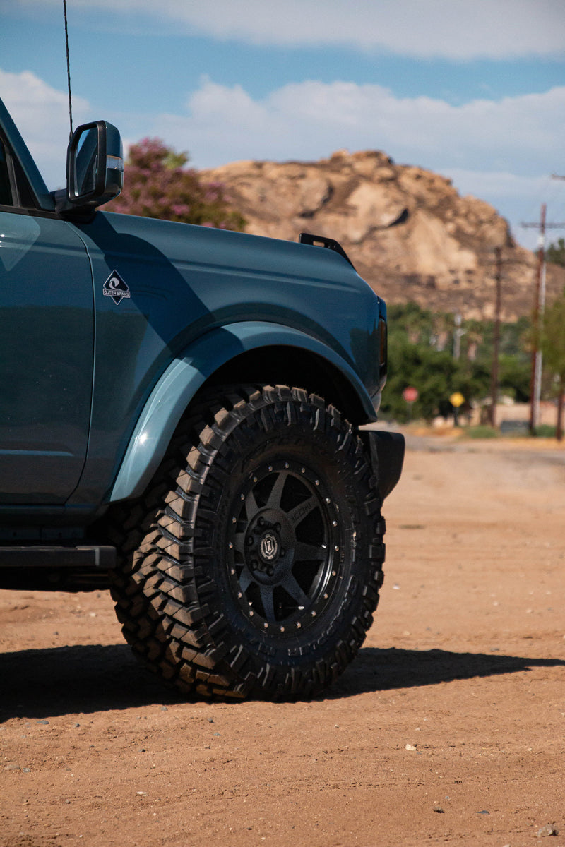 ICON 1817859057SB Rebound 17x8.5 6x5.5 25mm Offset 5.75in BS 95.1mm Bore Satin Black Wheel