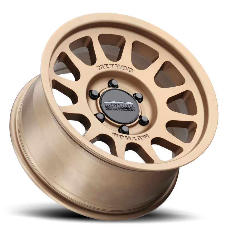 Method Wheels MR70389093940H Method MR703 Bead Grip HD 18x9 +40mm Offset 6x5.5 95.25mm CB Method Bronze Wheel