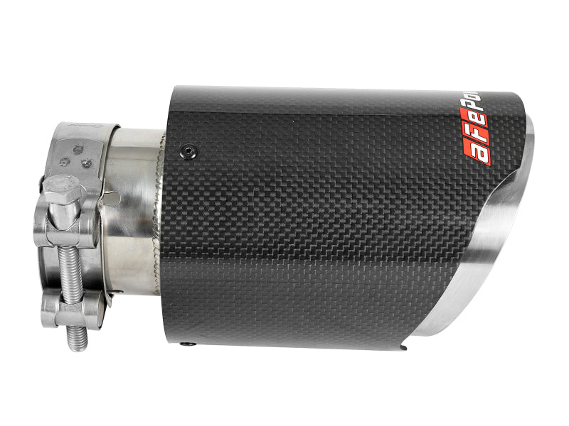 AFE 49T25404-C07 orce-Xp 409 SS Clamp-On Exhaust Tip 2.5in. Inlet / 4in. Outlet