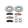 PowerStop KOE1176 fits Nissan 03-04 Frontier Front Autospecialty Brake Kit