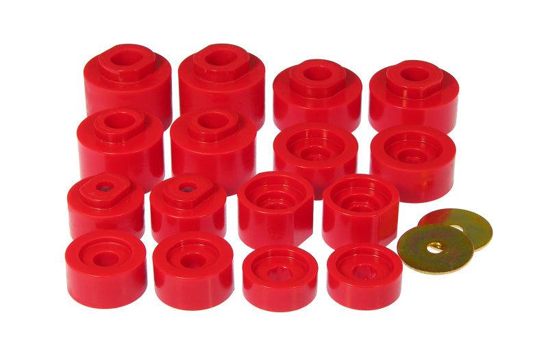 Prothane 6-116 fits Ford 01-05 Explorer Sport Track Cab Mounts - Red