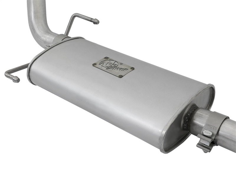 AFE 49-06039-B on 2-1/2in Aluminized Steel Cat-Back Exhaust w/ Black Tips 07-17