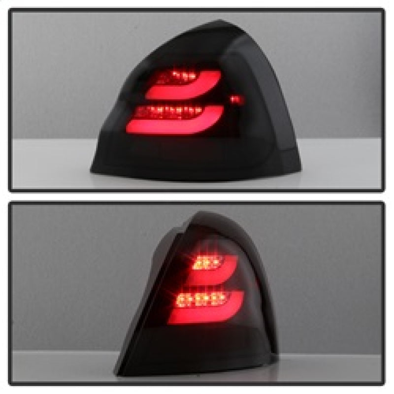 Spyder 5084385 fits Pontiac 04-08 Grand Prix Light Bar LED Tail Light - Black S