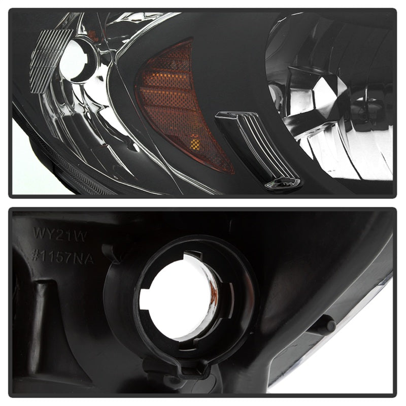 SPYDER 9042706 xTune 04-05 fits Honda Civic OEM Style Headlights Black