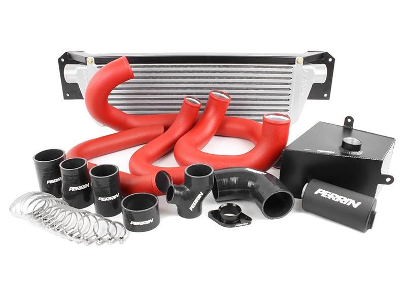 Perrin Performance PSP-ITR-437-2RD/BK fits Subaru Frt Mount Intercooler Tubes