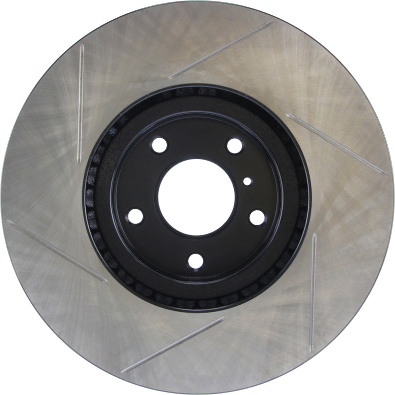 Stoptech 126.42095SL Power Slot 07-08 fits Infiniti G35 2WD / 08 G37 Coupe SportStop Slotted Front Left Rotor