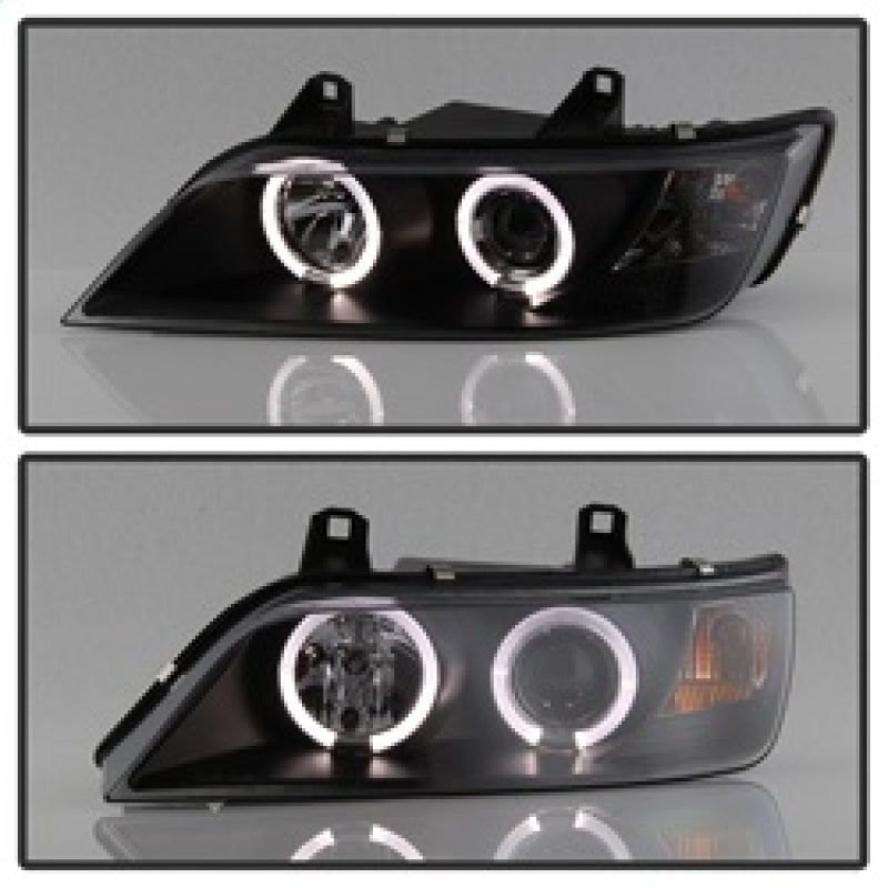 Spyder 5009081 fits BMW 96-02 Z3 Projector Headlights LED Halo Black High H1 Lo