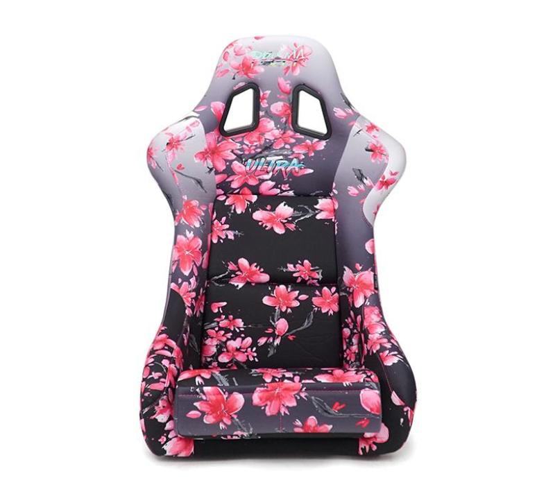 NRG FRP-303-SAKURA FRP-303-SAKURA FRP Bucket Seat PRISMA Japanese Cherry