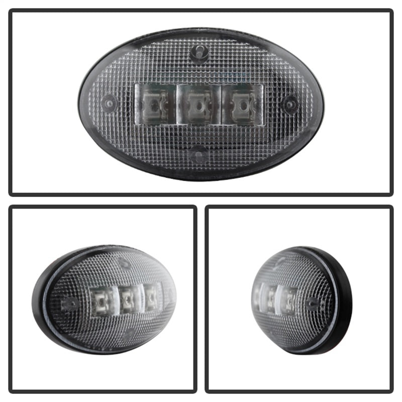 9924651 Xtune fits Ford 99-10 Superduty F250-F550 Dually Fender LED Side Fende
