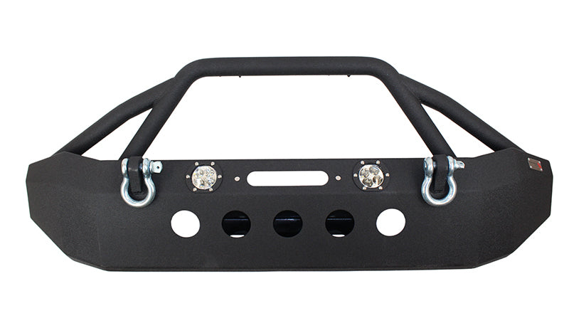 Fishbone Offroad FB22003 fits Jeep 07-18 Wrangler Front Winch Bumper W/LEDs Ful