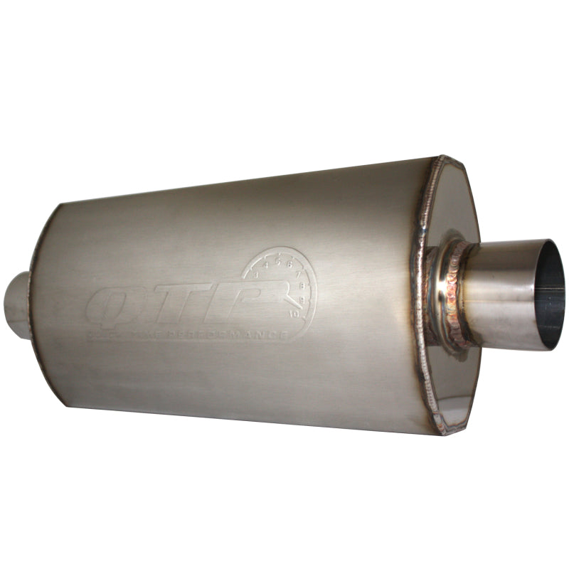 QTP 12350 3.5in Weld-On 304SS AR3 Muffler