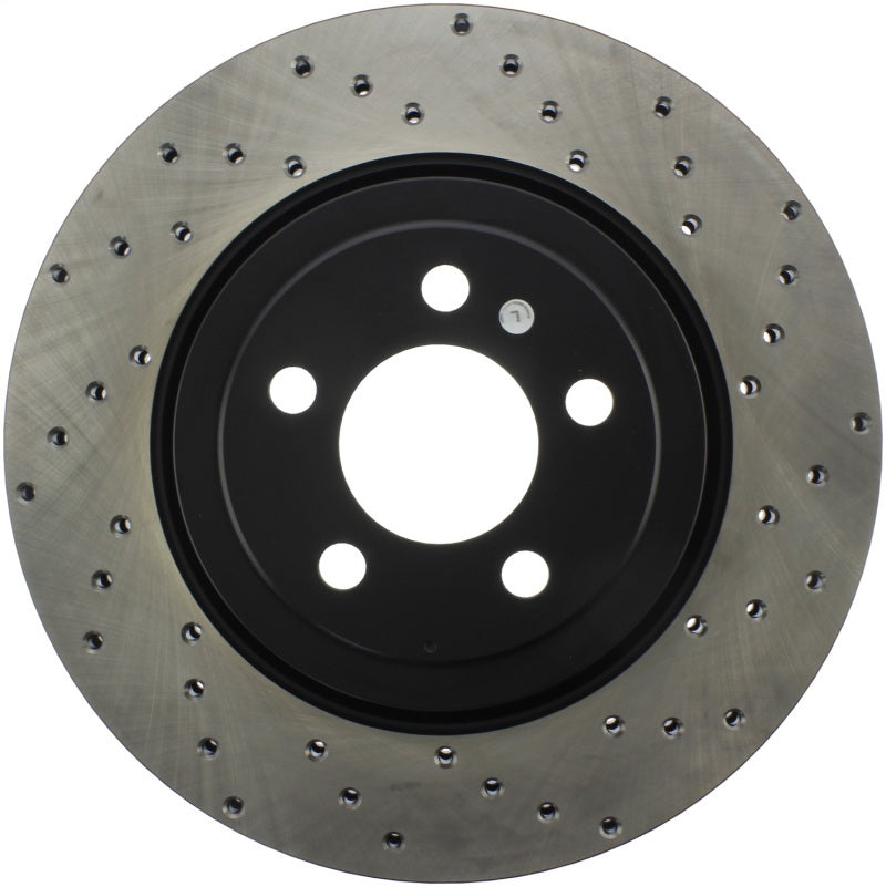 Stoptech 128.63061L Drilled Sport Brake Rotor