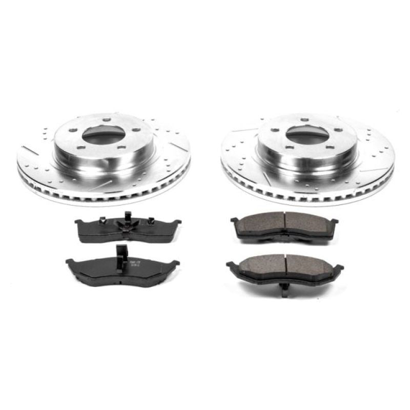 PowerStop K1694 fits Chrysler 98-04 Concorde Front Z23 Evolution Sport Brake Kit