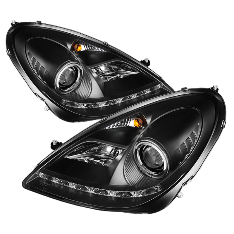 Spyder 5015006 fits Mercedes Benz SLK Projector Xenon/HID Model- DRL Blk PRO-YD
