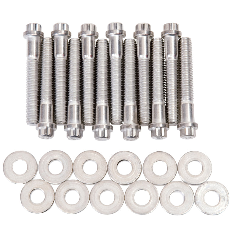 Edelbrock 8524 Plated Intk Bolt Kit for 2121