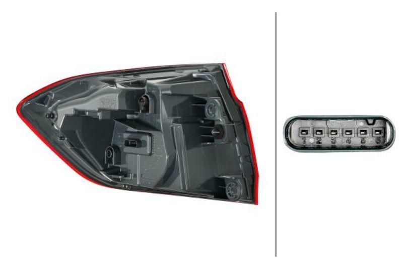 Hella LA012147441 2017-2019 fits BMW 320i M3 Right Tail Light