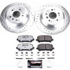 PowerStop K7727-36 16-19 fits Honda Pilot Rear Z36 Truck & Tow Brake Kit