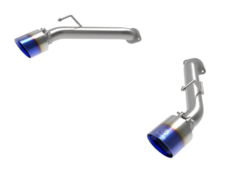 AFE 49-36137-L its Nissan Z V6-3.0L (tt) Takeda Stainless Steel Axle-Back Exhau