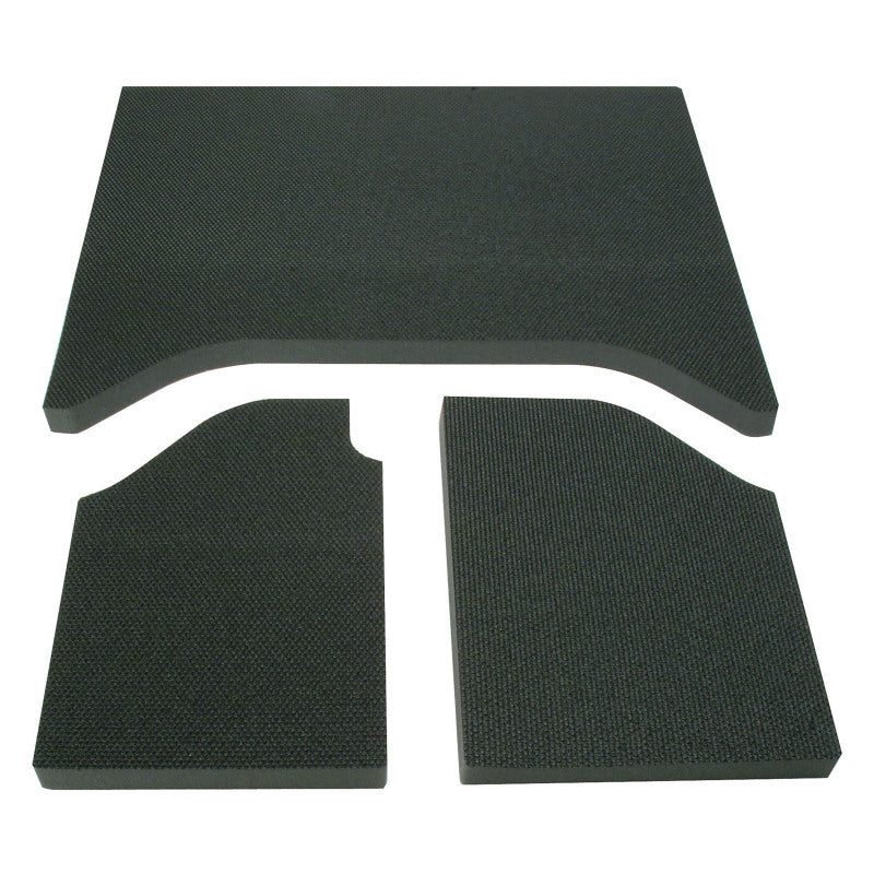 DEI 50132 fits Jeep 07-10 Wrangler JK 2-Door Boom Mat Headliner - 3 Piece - Bla