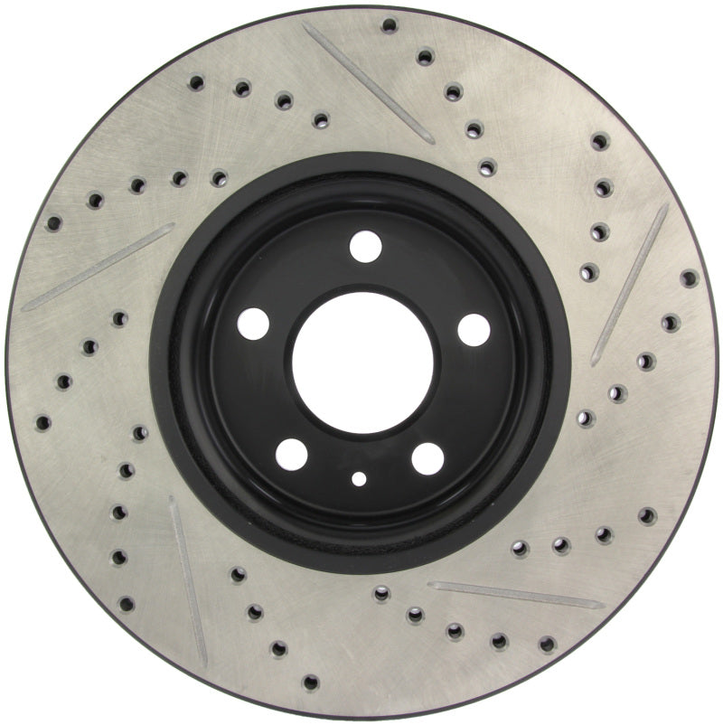 Stoptech 127.33136R Slotted & Drilled Sport Brake Rotor