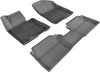 3D MAXpider 2014-2016 fits Hyundai Elantra Kagu 2nd Row Floormats - Black