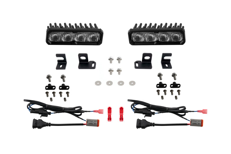 Diode Dynamics DD8579 24-26 fits Toyota 4Runner Fog SS6 Max LED Kit White 6000K