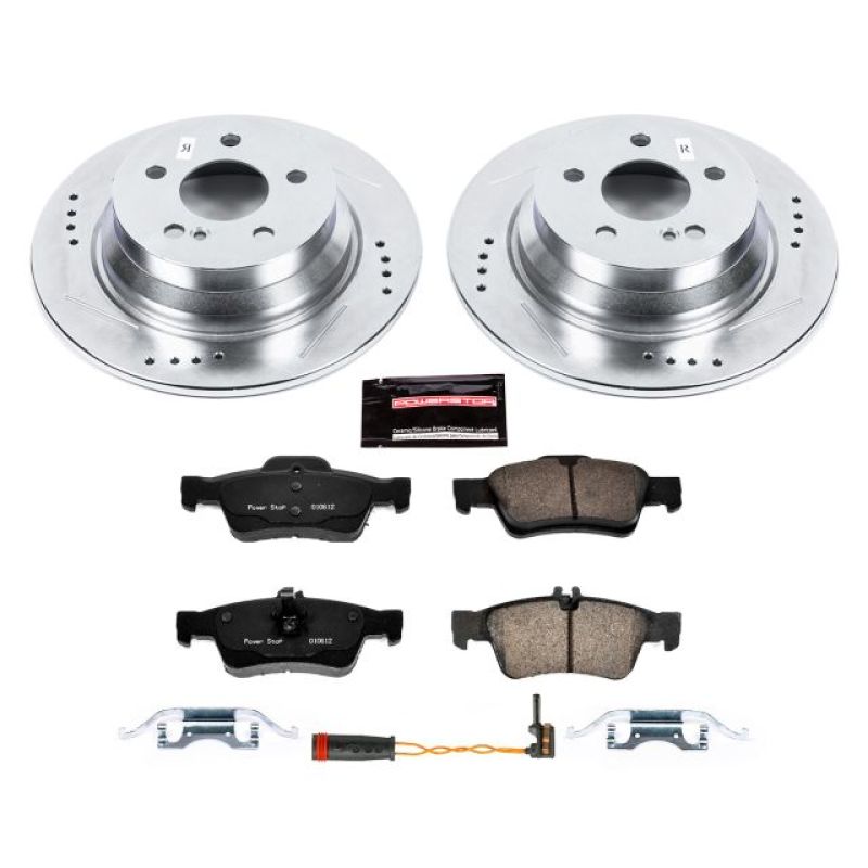 PowerStop K7745 fits Mercedes-Benz 14-16 E250 Rear Z23 Evolution Sport Brake Kit