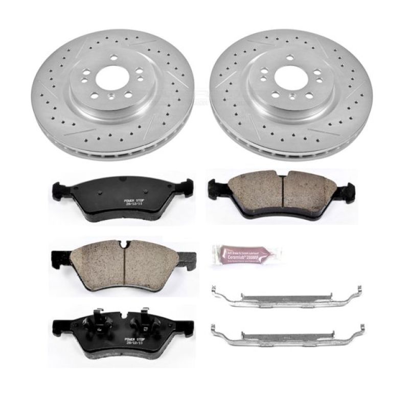 PowerStop fits Mercedes-Benz 10-11 ML450 Front Z23 Evolution Sport Brake Kit