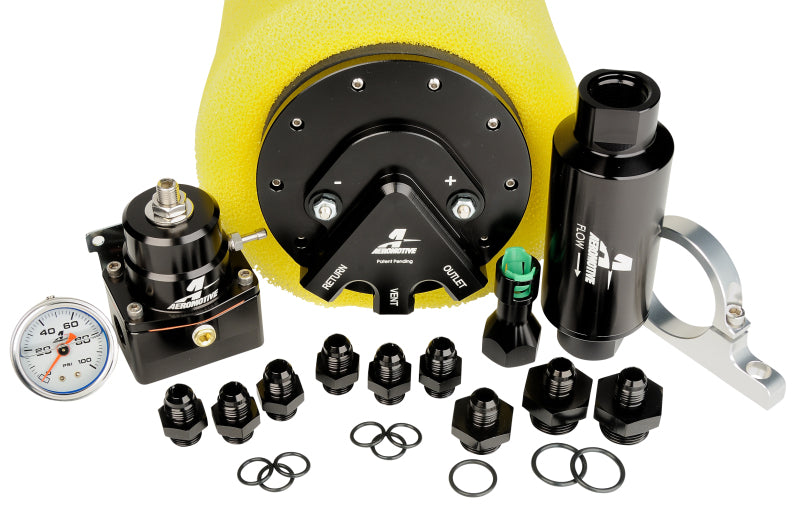 Aeromotive 17167 Phantom 200 Fuel System - Return Style w/3/8in Quick Connect