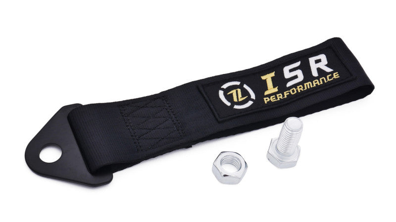 ISR Performance IS-TS-BK Universal Racing Tow Strap - Black