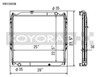 Koyo 96-02 Toyota 4Runner 2.7L / 3.4L w/ 5MT Radiator (Requires Cap PN SK-C13)