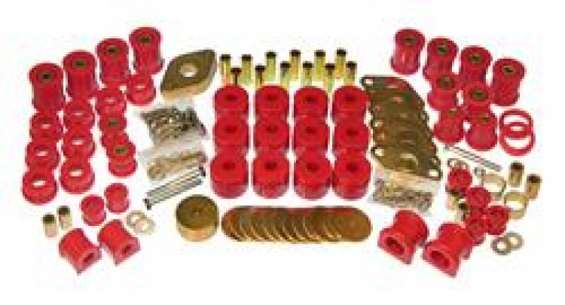 Prothane 42736 07-11 fits Jeep Wrangler Total Kit - Red
