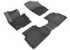 3D MAXpider 20-22 fits Land Rover Defender 110 Kagu Second Row Floormat - Black