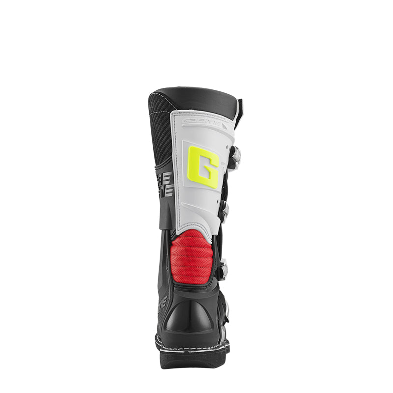 Gaerne 2169-029-6 GXJ Boot Black/White/Red Size Youth - 6