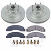 Power Stop CRK1893 99-02 fits Ford F-350 Super Duty Front Z17 Coated Brake Kit