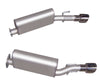 Gibson 618000 fits Pontiac 05-06 GTO Base 6.0L 2.5in Axle-Back Dual Exhaust - S