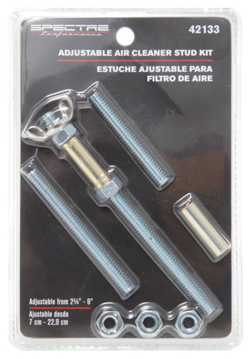 Spectre 42133 Air Cleaner Stud Kit (Modular) - Silver