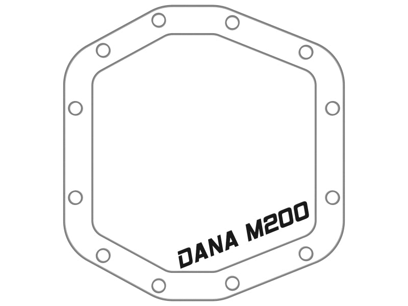 AFE 46-71090A Street Series Rear Differential Cover Raw w/Machined Fins 18-21 f