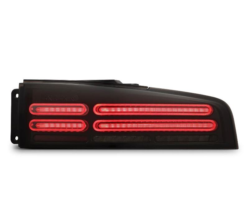 AlphaRex 691022 23-25 fits Nissan Z Nova-Series Quad-Loop Style Prismatic LED Tail Lights - Alpha Black