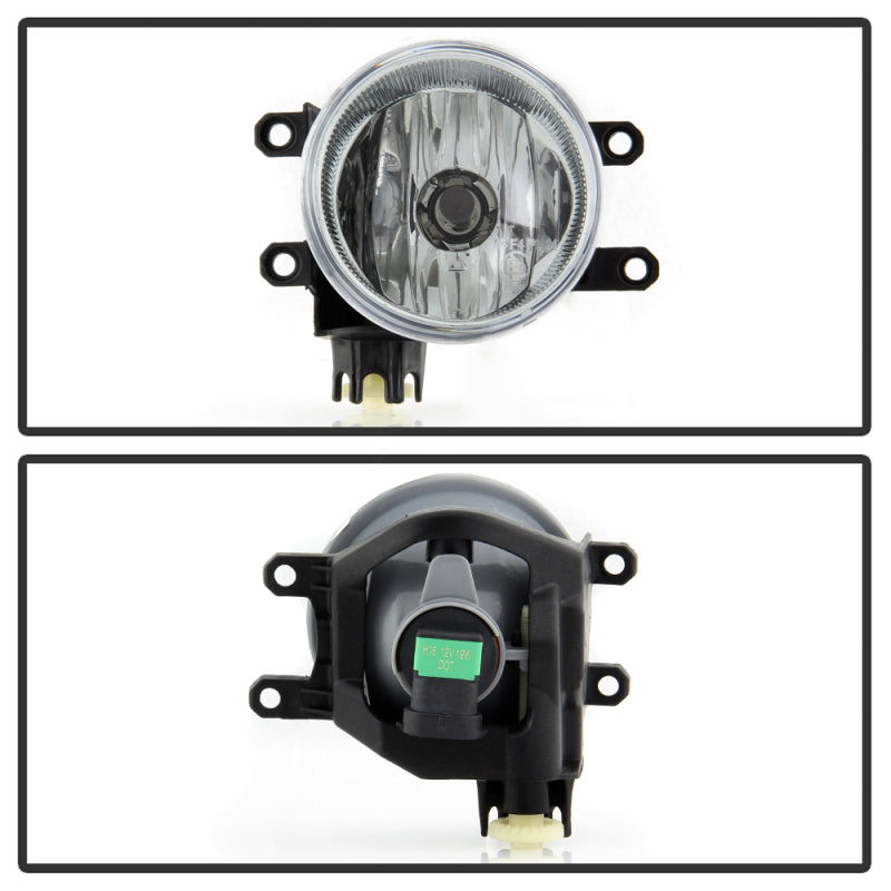 Spyder 5087126 fits Toyota 19-21 RAV4 OEM Style Fog Light w/ OEM Switch - Clear