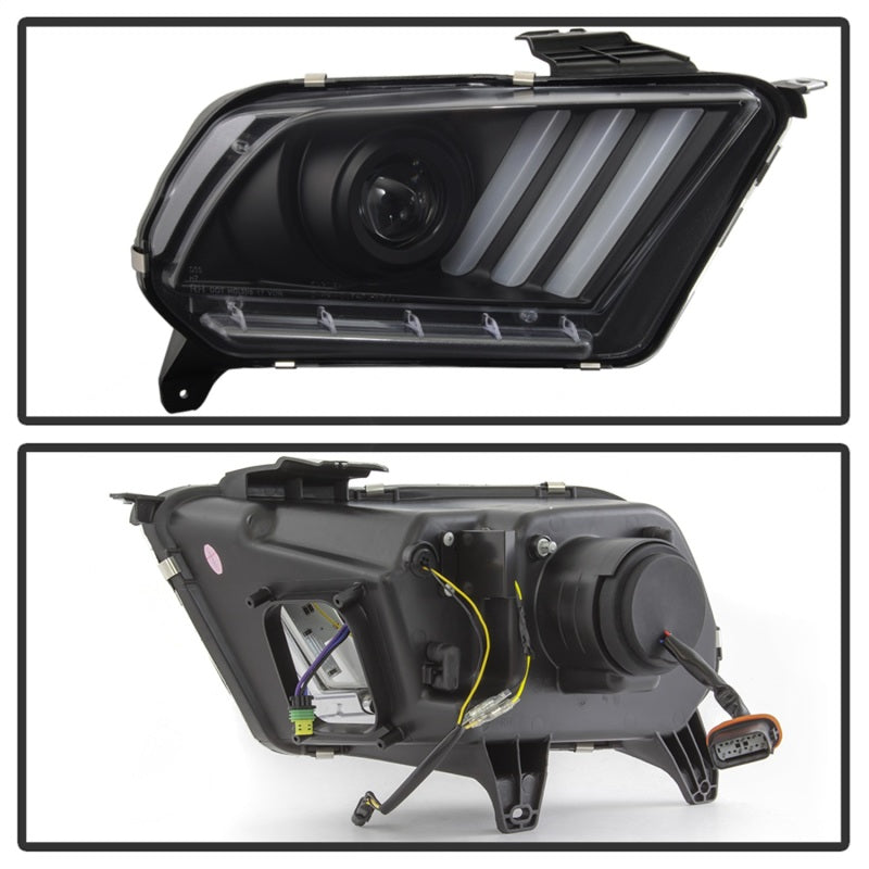 Spyder 5085559 fits Ford 13-14 Mustang (HID Only) Projector Headlights w/Turn S