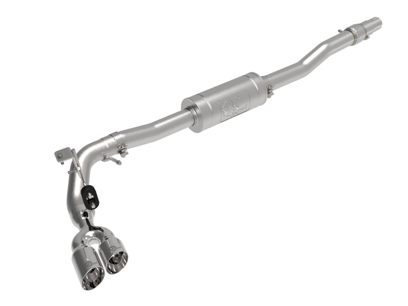 AFE 49-33111-P Series 3in 304 SS Cat-Back Exhaust Side Exit w/ Polished Tips 19