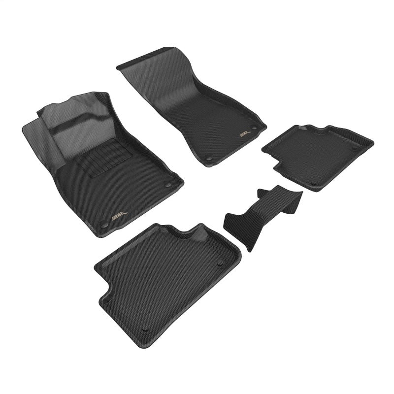 3D MAXpider L1AD04201509 20-24 fits Ford Escape Hybrid Kagu Black R2