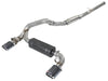 AFE 49-33103-C 3in 304 SS Cat-Back Exhaust System w/ Carbon Fiber Tips 16-18 f
