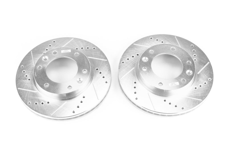 PowerStop fits Hyundai 07-08 Entourage Front Evolution Drilled & Slotted Rotors