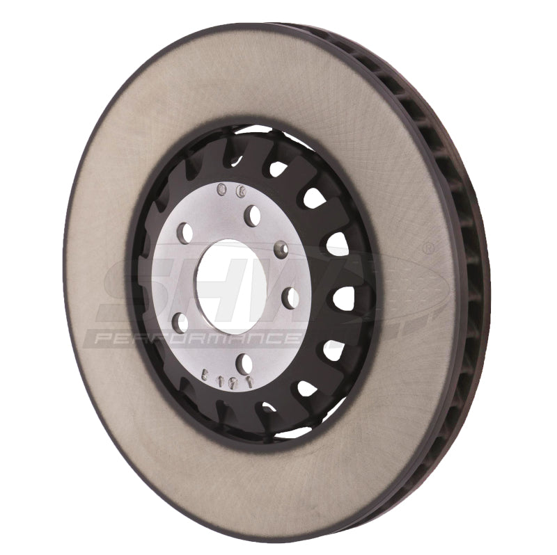 SHW Performance AFX44277 SHW 17-19 fits Audi Q7 Premium Front Smooth Lightweight Brake Rotor (4M0615301AS)