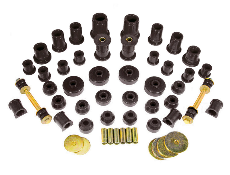 Prothane 18-2003-BL 86-88 fits Toyota Truck 4wd Total Kit - Black