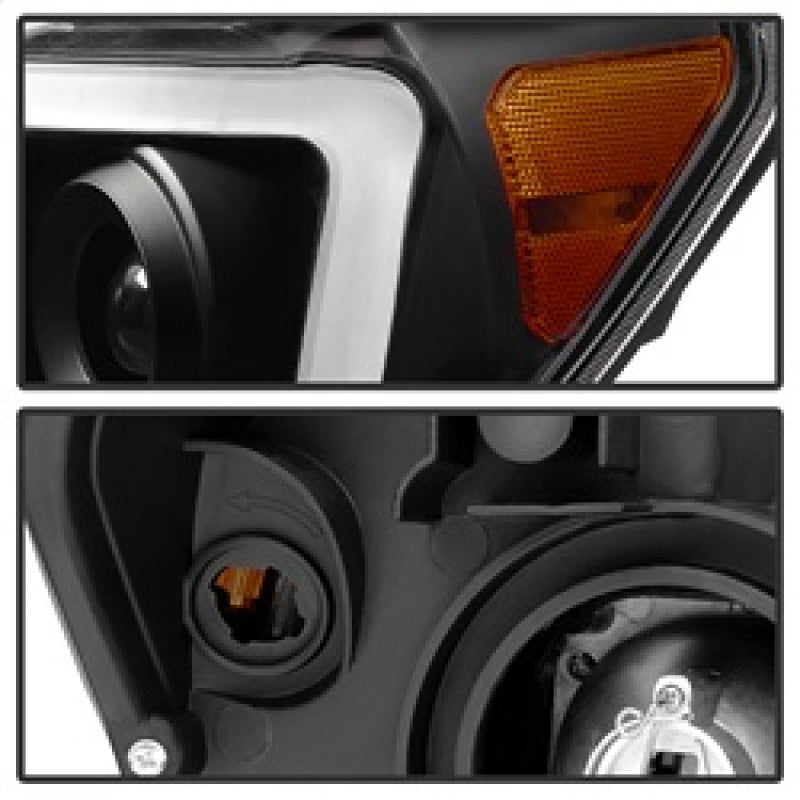 SPYDER 9027888 xTune fits Toyota Tundra LED Light Bar Projector Headlights Black