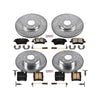PowerStop K2783 fits Mercedes-Benz C230 Front & Rear Z23 Evolution Brake Kit